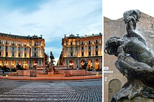 Place de la République, Rome, Proche Termini, Escapades