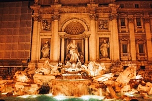 Fontaine de Trevi, Rome, Escapade