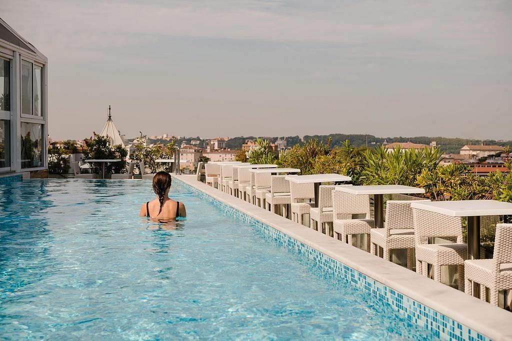 hotel avec piscine a rome