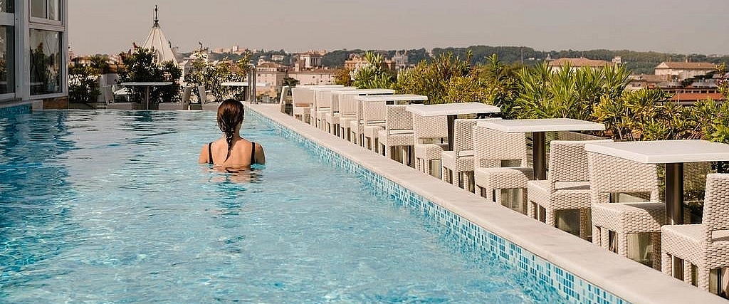 hotel avec piscine a rome