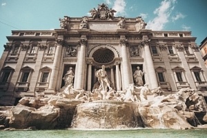 Visite de la Fontaine de Trevi