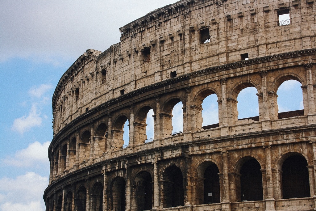 Le Colisée, monuments de la Rome Antique