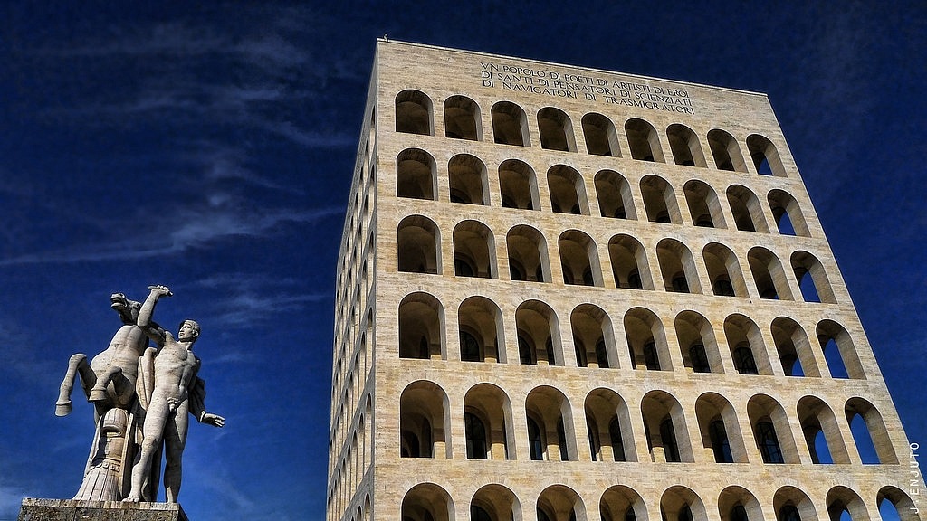 Palais de la civilisation italienne, Quartier EUR, Rome