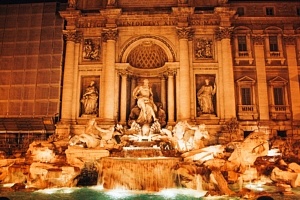 fontaine_trevi visite rome nuit