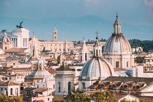 Les toits de Rome