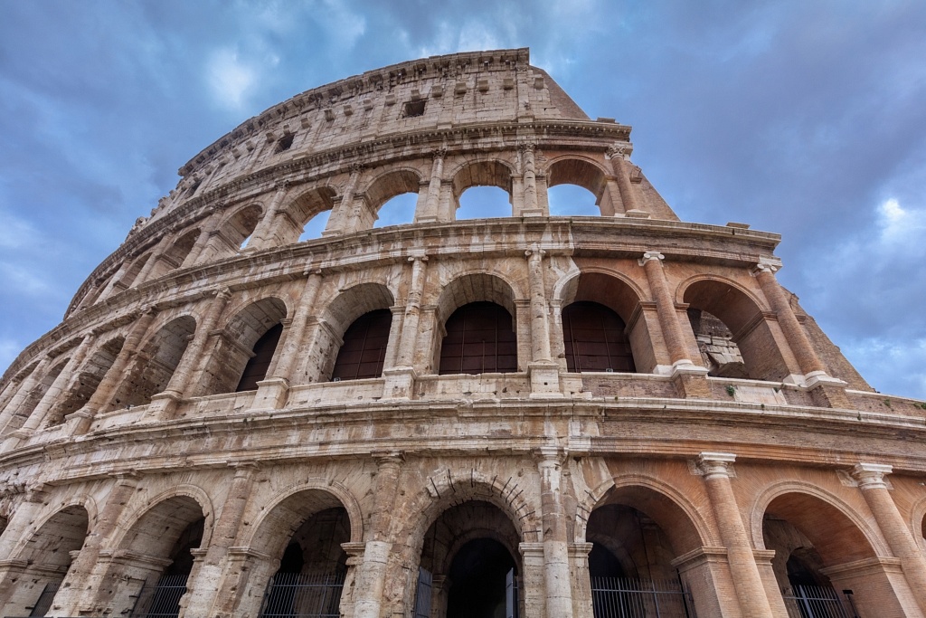 Colisée au printemps, Rome