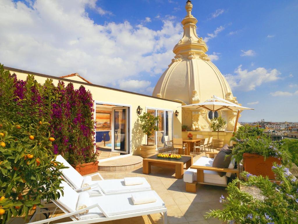 Westin Excelsior Rome hotel piscine rome