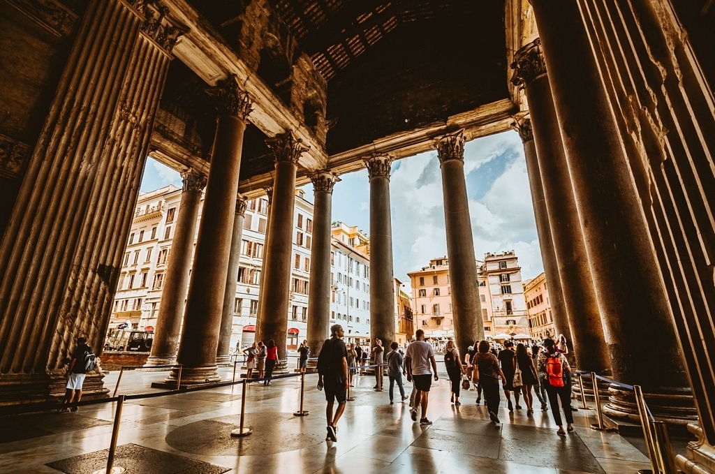 visite guidée rome pantheon