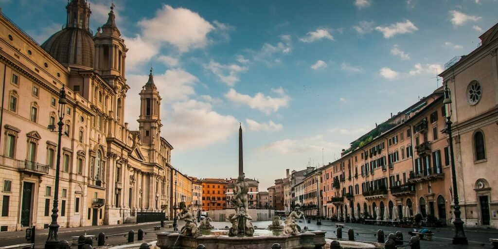 Piazza Navona -Les Esacapades à Rome