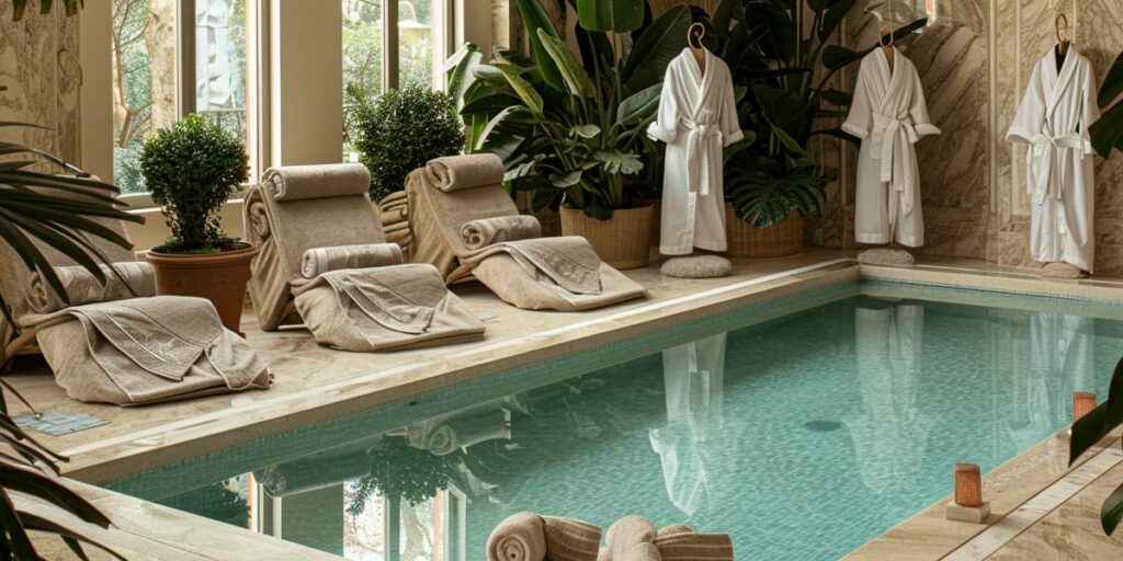 Espaces bien-être dans les hôtels à Rome : spas, salles de sport ou piscines pour se détendre après une journée de visites