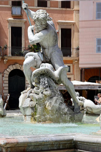 Fontaine de Neptune - Les Escapades à Rome