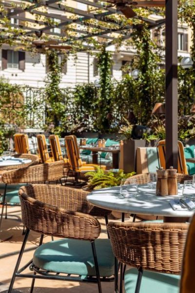 Hôtel The Hoxton terrasse - Les Escapades à Rome