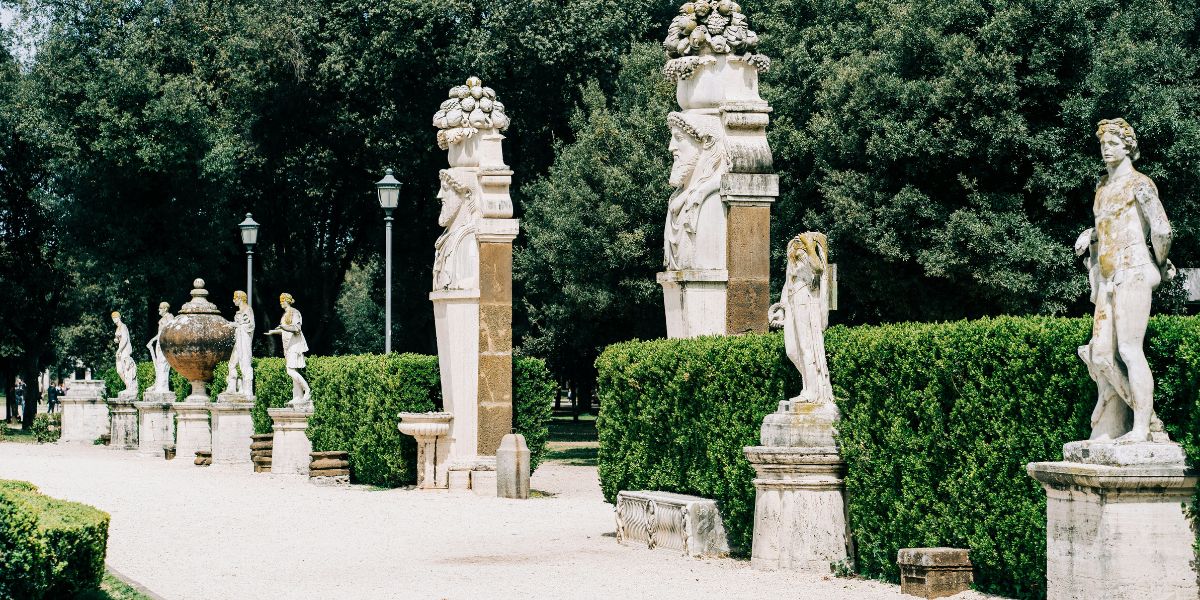 Jardins de la villa Borghese - Les Escapades à Rome