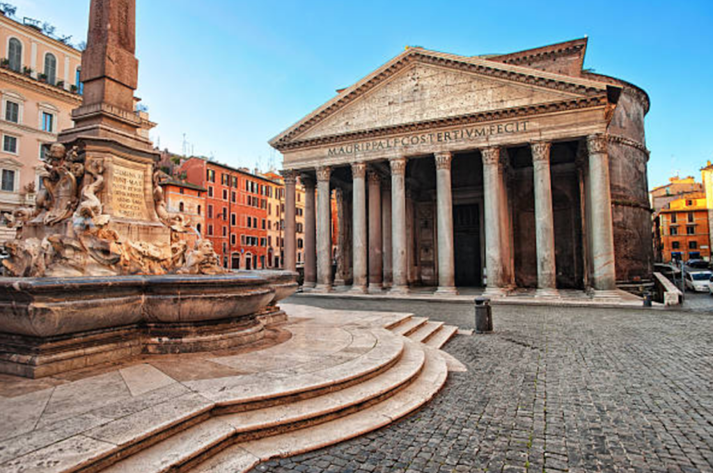 Panthéon et obélisque - Les Escapades à Rome