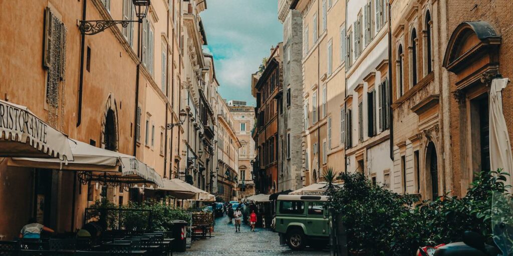 Rue de Rome - Les Escapades à Rome