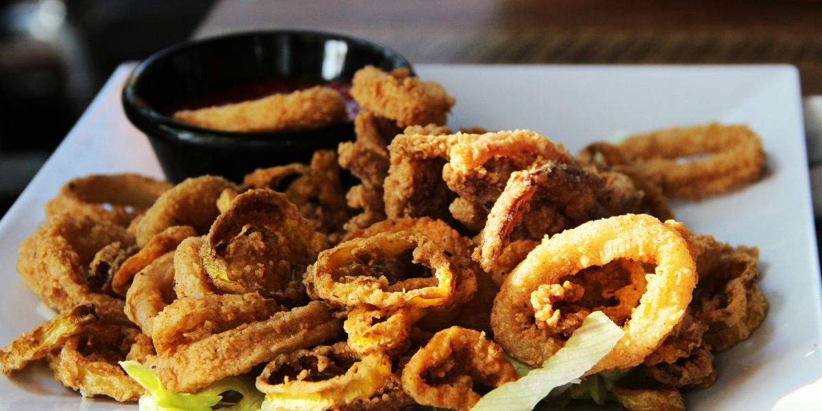 Aperitivo à Rome, calamari fritti - Les Escapades à Rome