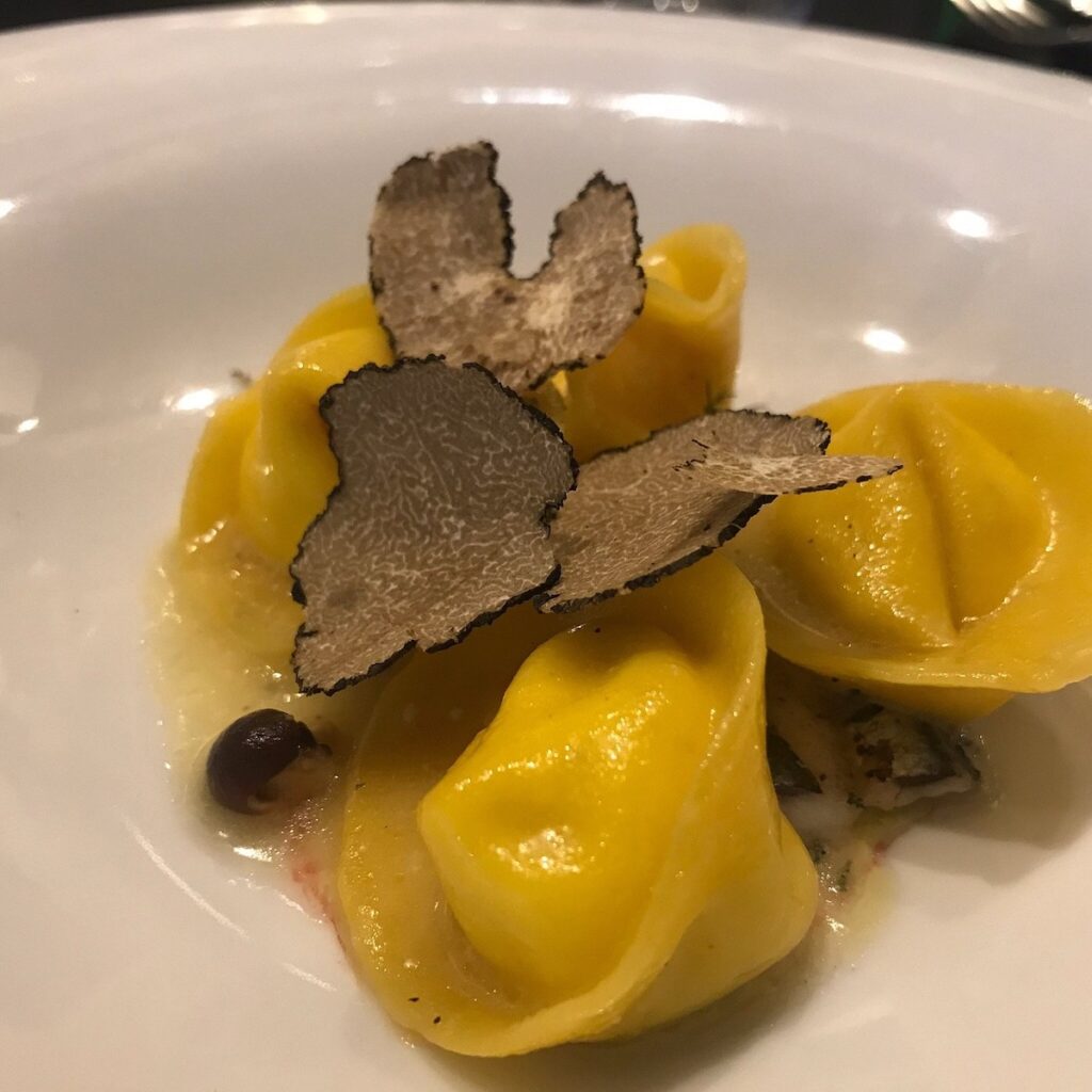 Plat de pâtes du Per Me Giulio Terrinoni - Les Escapades à Rome