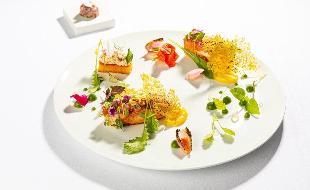 Plat gastronomique du restaurant Imago - Les Escapades à Rome