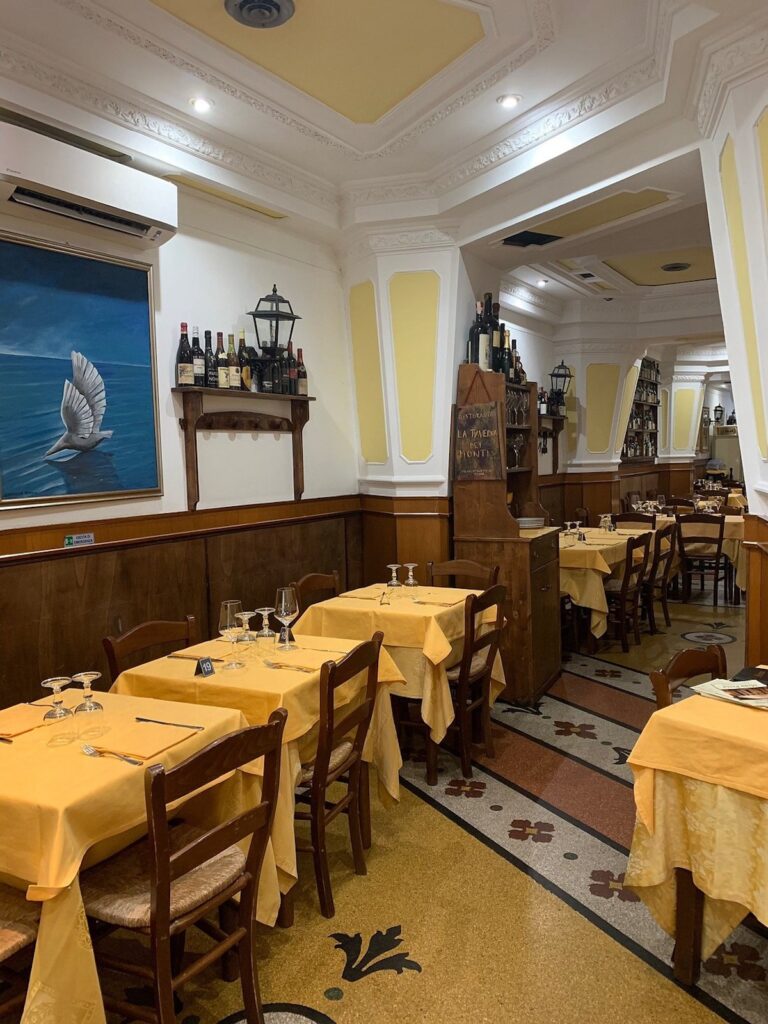 Restaurant la taverna dei monti - Les Escapades à Rome
