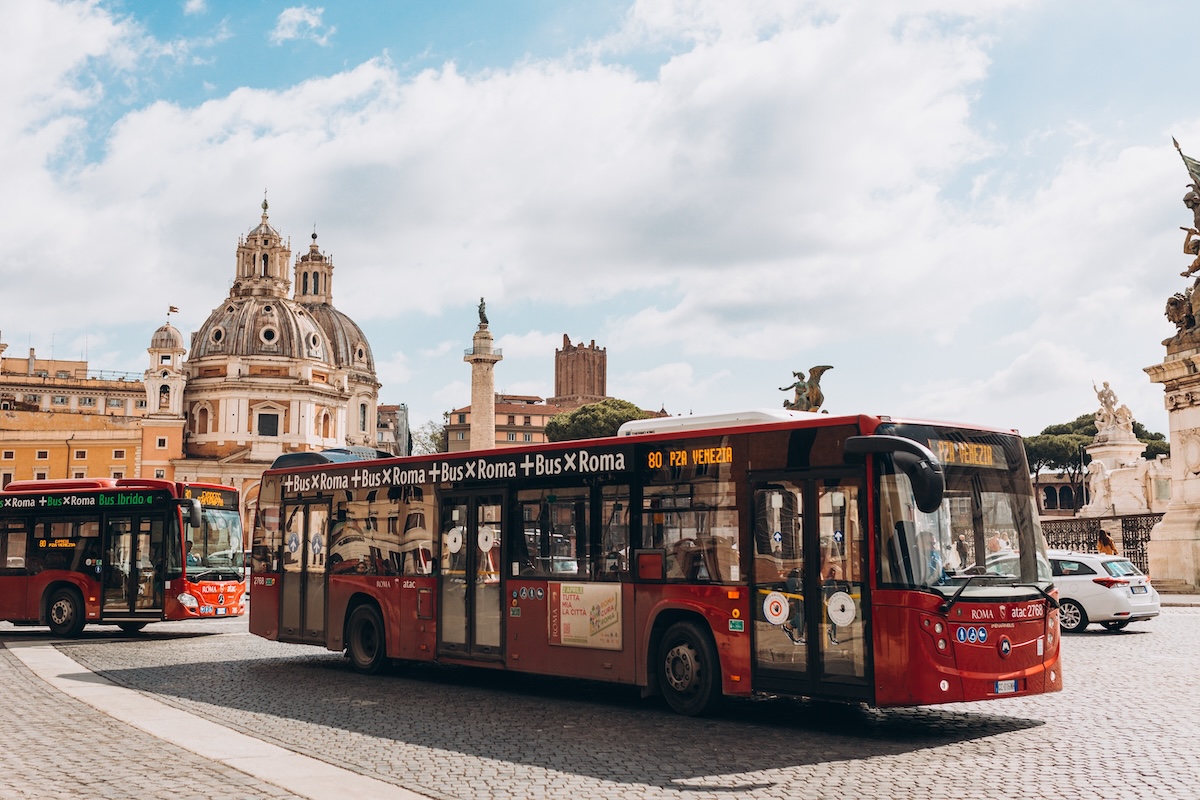 Bus de la compagnie ATAC - Les Escapades à Rome