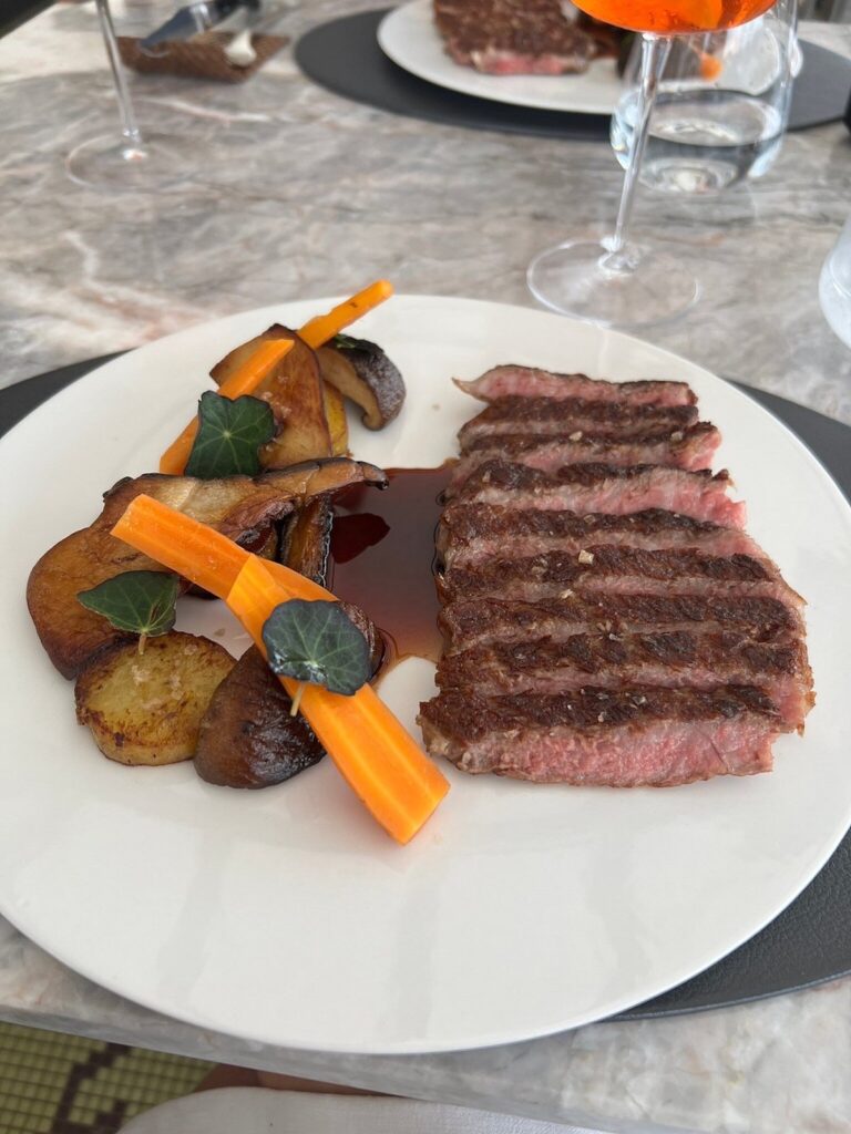 Plat du restaurant Aroma - Les Escapades à Rome